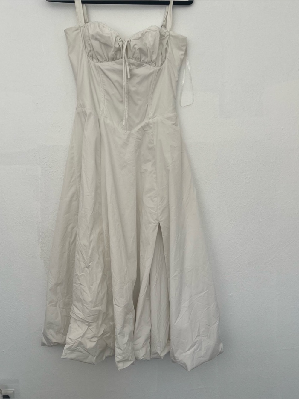 House of CB Carmen White Bustier Sundress Medium - Picture 4 of 10